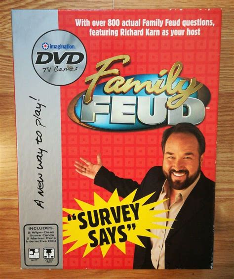 family feud dvd|More.